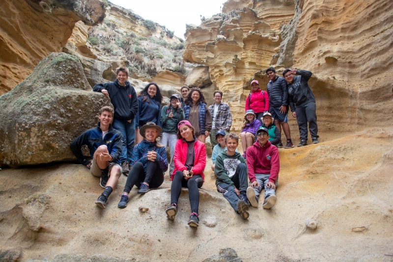 Quasars and chaperones in a side canyon off Lobo Canyon on Santa Rosa Island