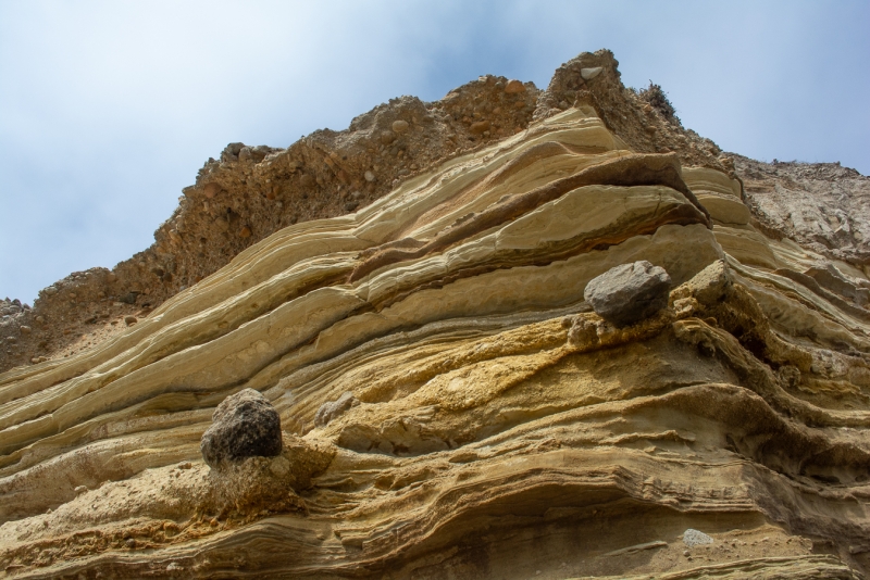 The past as pages in geology’s book: stratigraphy in the bluffs of Becher’s Bay