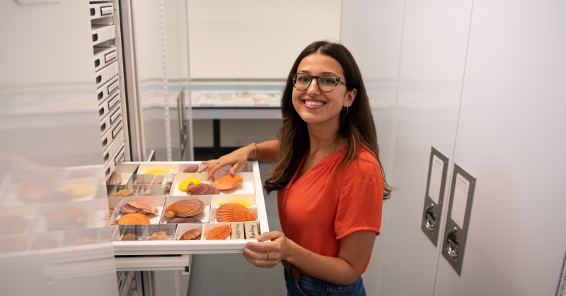 Vanessa Delnavaz, Invertebrate Zoology Collection Manager 