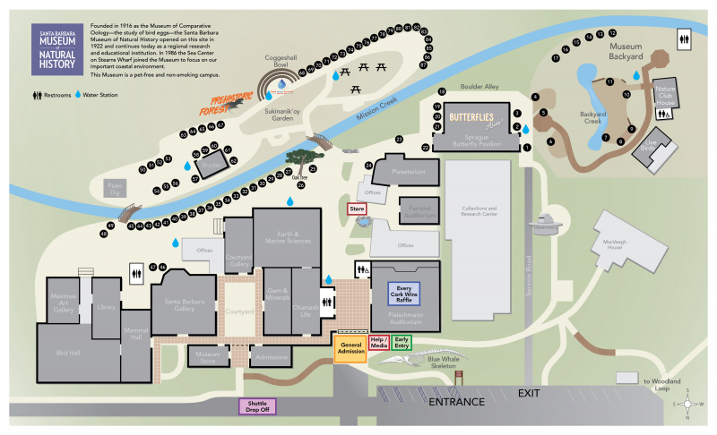 Santa Barbara Wine + Food Festival Map