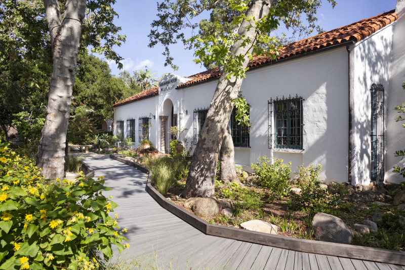 Front entrace of the Santa Barbara Museum of Natural History