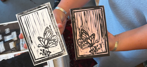 Block Printing Among the Butterflies